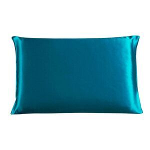 100% Charmeuse Pillowcase Pure Silk Soft Breathable Pillowcase Travel(14"x20")